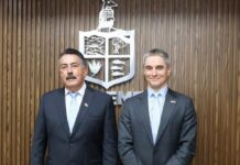 Fortalecen diálogo y cooperación javier Lamarque y cónsul general de Estados Unidos