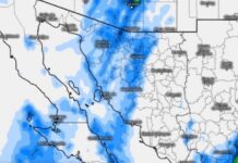 Masa de aire frío asociada al frente frío No. 2 se extenderá sobre Sonora