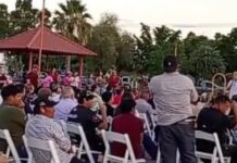 Claudia Santacruz llevó a cabo Asambleas Informativas y recorridos por calles de colonias Cajeme, Nuevo Cajeme y Villa Bonita de Comisaría de Esperanza