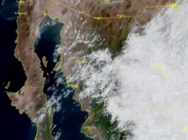 Se espera el desarrollo de lluvias de ligeras a moderadas
