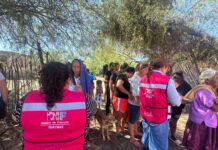 DIF Guaymas lleva apoyos a comunidades yaquis afectadas por el huracán Polo