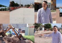 SUPERVISA JAVIER LAMARQUE AVANCE EN REHABILITACIÓN DE INFRAESTRUCTURA HIDRÁULICA, SANITARIA Y PAVIMENTACIÓN