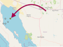 Tembló en Puerto Peñasco, la madrugada de hoy