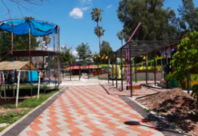 AVANZA REHABILITACIÓN DEL PARQUE INFANTIL OSTIMURI; PRONTO ABRIRÁ SUS PUERTAS RENOVADO